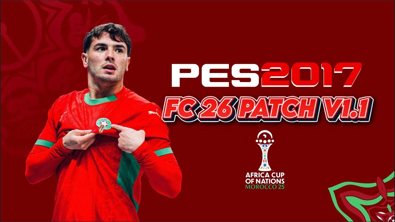 PES 2017 - FC 26 Mini Patch V1.1 (AFCON 2025)