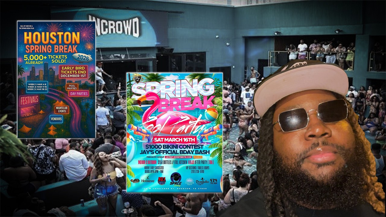 Preparing for SPRING BREAK In HOUSTON