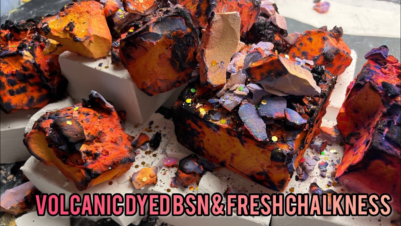 Volcanic Dyed BSN & Fresh Chalkness Monster Gymchalk