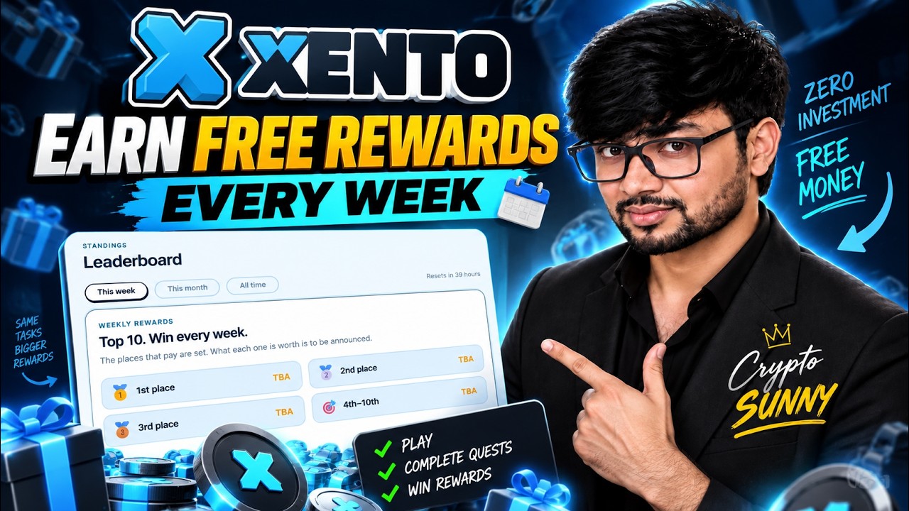 Earn Free USDT Every Week? | Xento Tutorial
