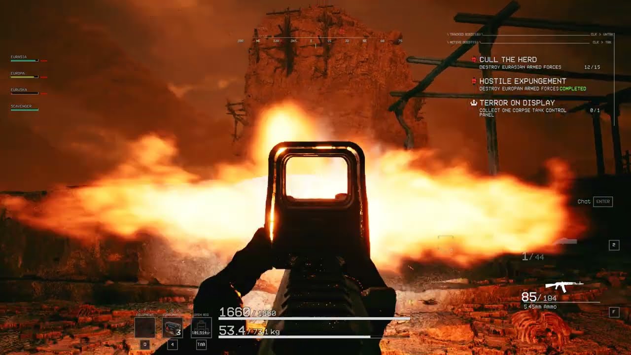 Forever Winter Scorched Enclave Hunting and Hunted