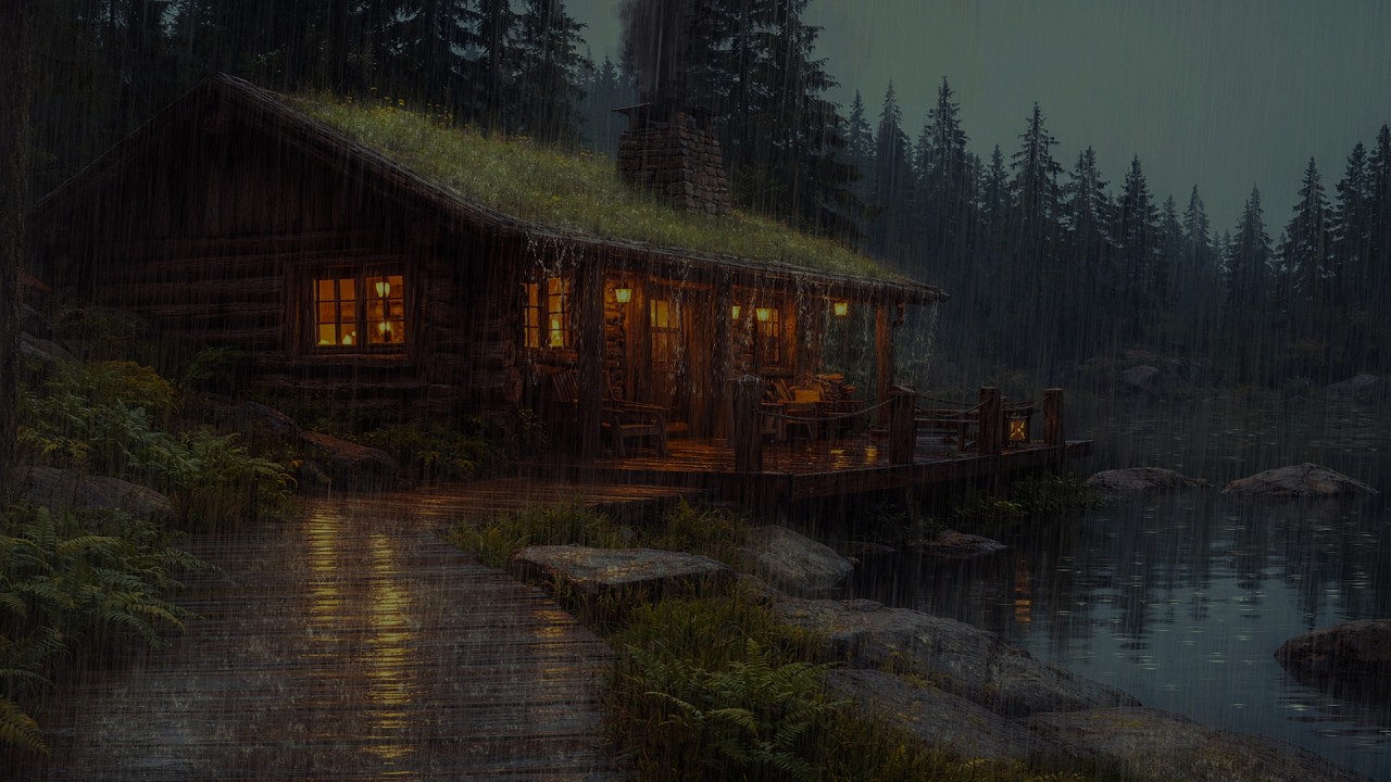 Ultimate Night Storm Ambience 🌩️ Forest Rain for Deep, Restful Sleep