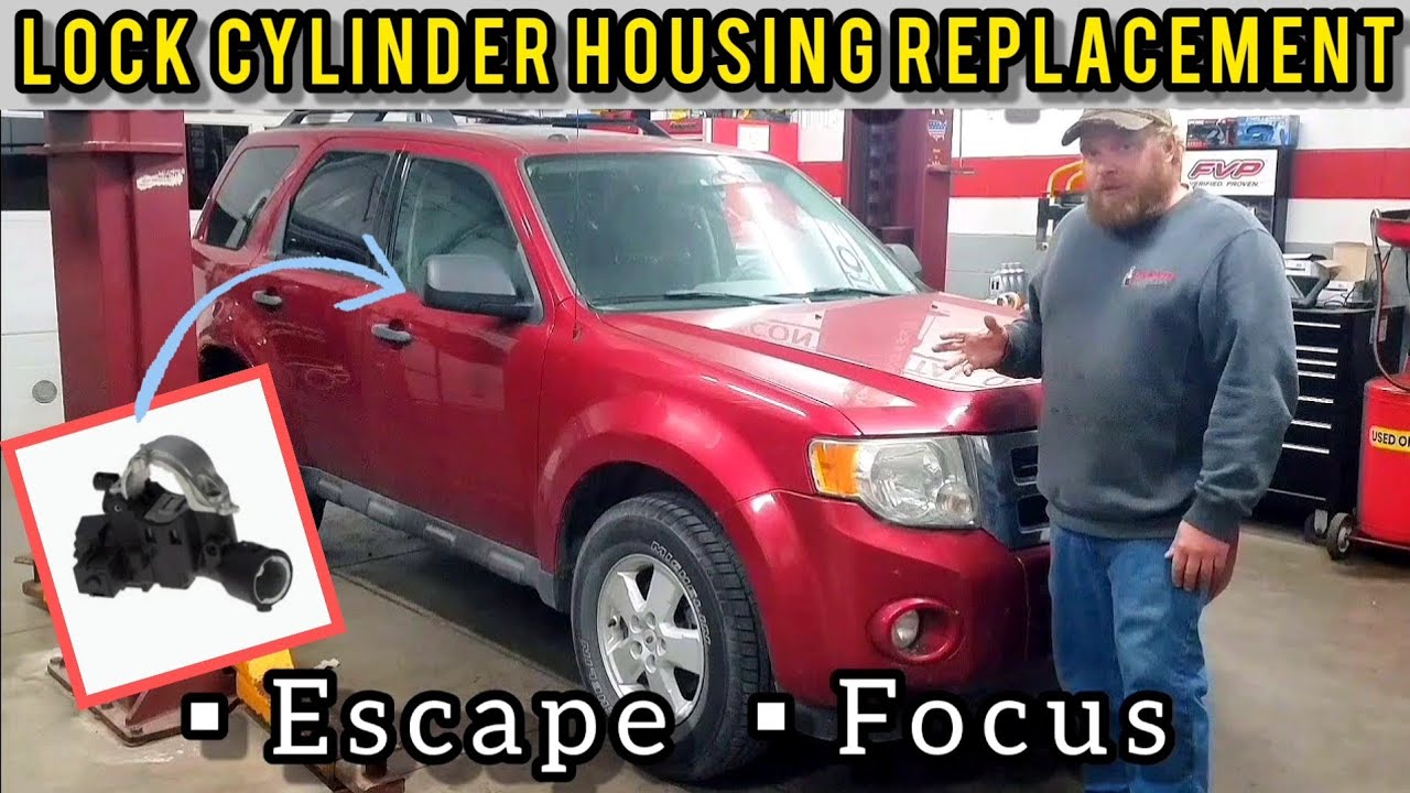 Ford Escape and Focus No Crank No Start FIX - EASY DIY!  Ignition Lock Cylinder Housing Replacement