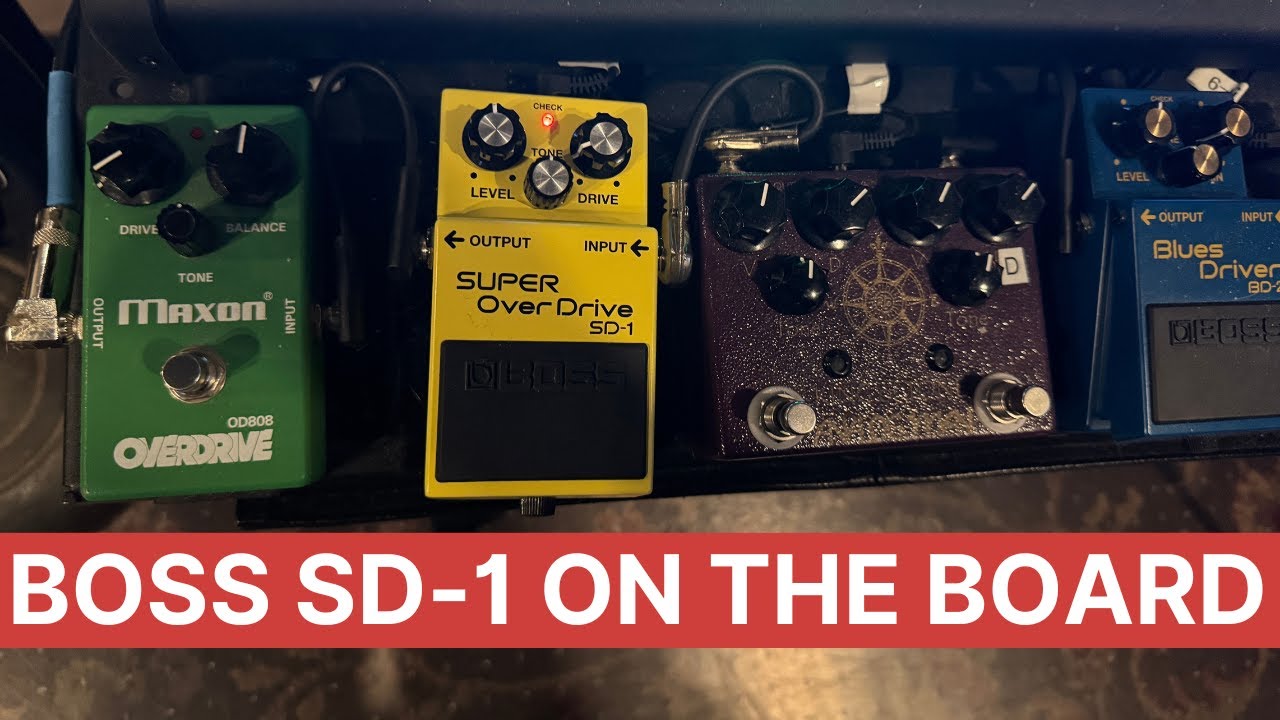 Boss SD 1 & Reading Comments