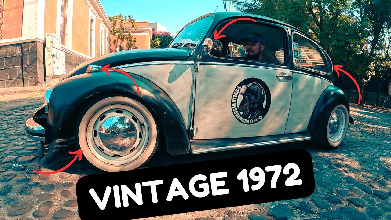 COMPRÓ SU VOCHO 1972 HACE ONCE AÑOS Y NUNCA LO VA A VENDER.