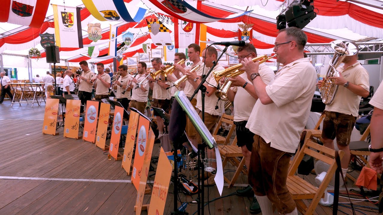 HINTER DER GARAGE (mit Gesang) | Erftblech - Das Original | Schützenfest in Königshoven 2019