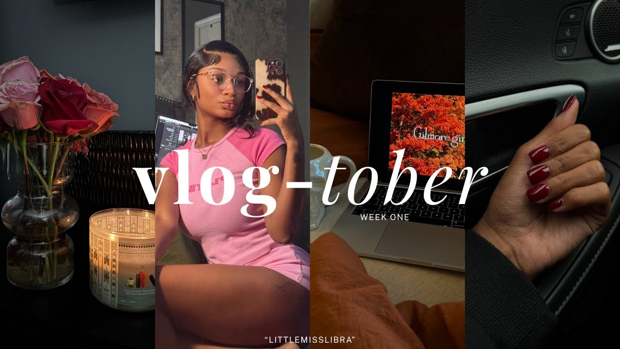 littlemisslibra: неделя первая | Представляем vlogtober, осенние рутины, уютную домашнюю атмосфер...