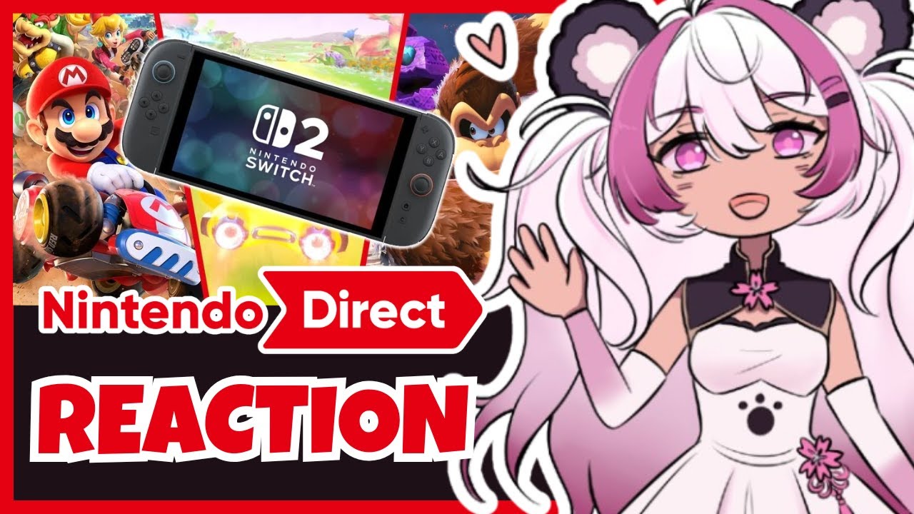 Nintendo Switch 2 Direct | VTUBER REACTION