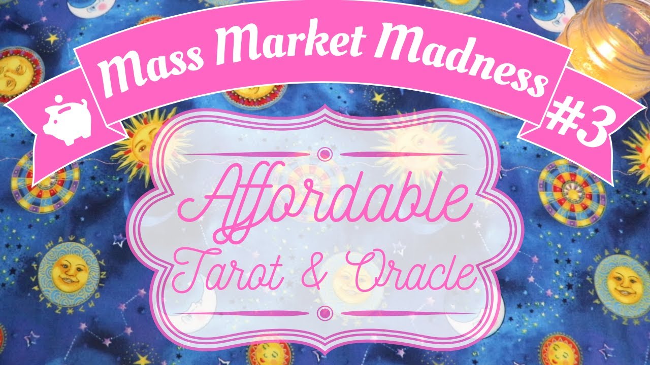 AFFORDABLE TAROT DECKS?! | Mass Market Madness #3 | Awesome TAROT & ORACLE worth looking at!