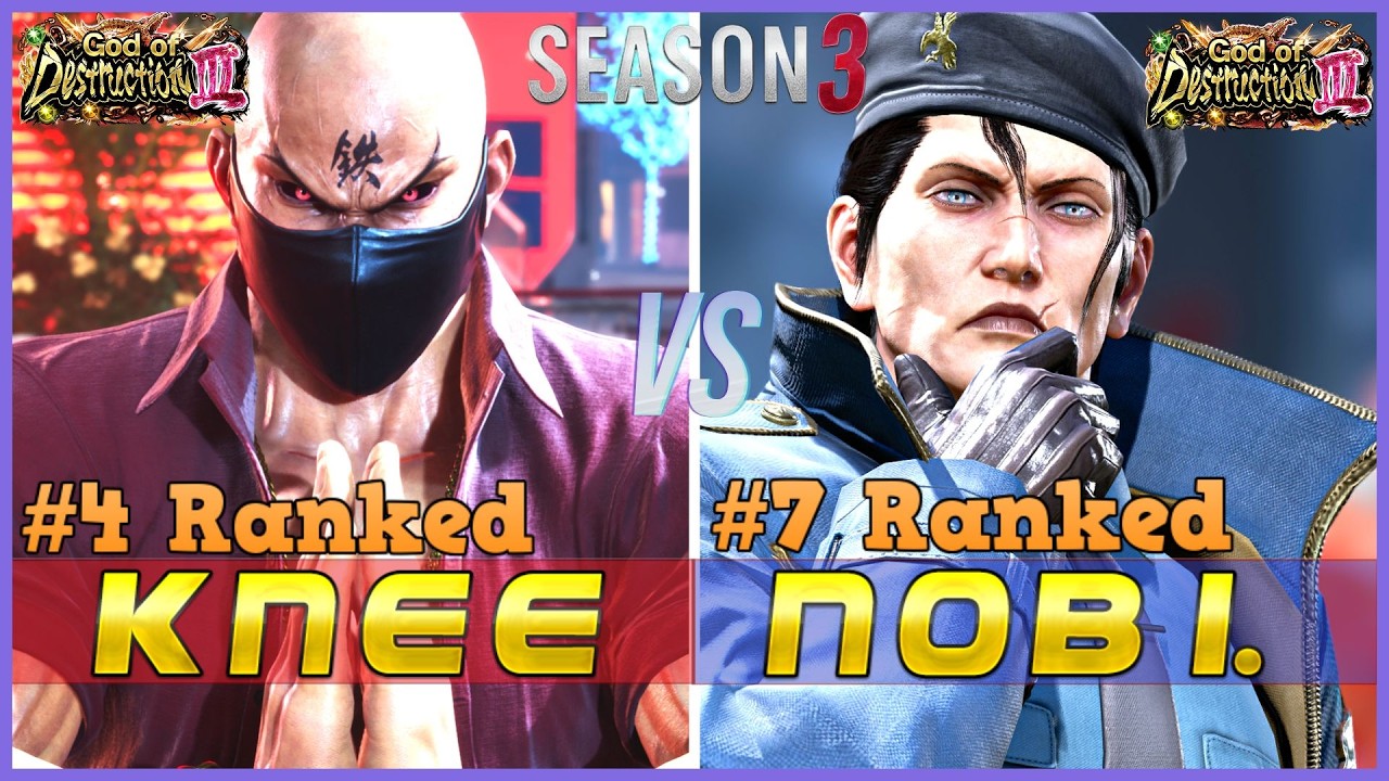 T8 ▰ KNEE (#4 Ranked Feng) Vs NOBI (#7 Ranked Dragunov) ▰ Tekken 8 (SEASON 3) High Level Gameplay