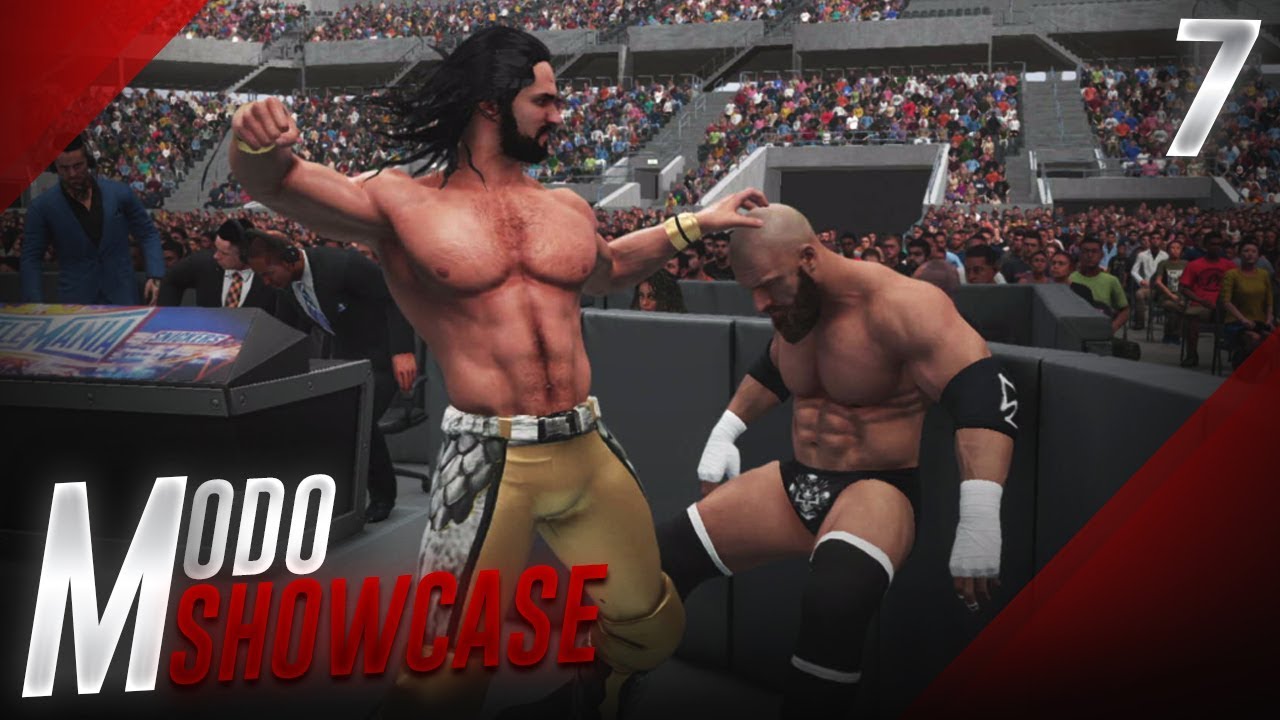 WWE 2K19 2K SHOWCASE SETH ROLLINS (CUSTOM) | WRESTLEMANIA 33 | EPISODIO 7