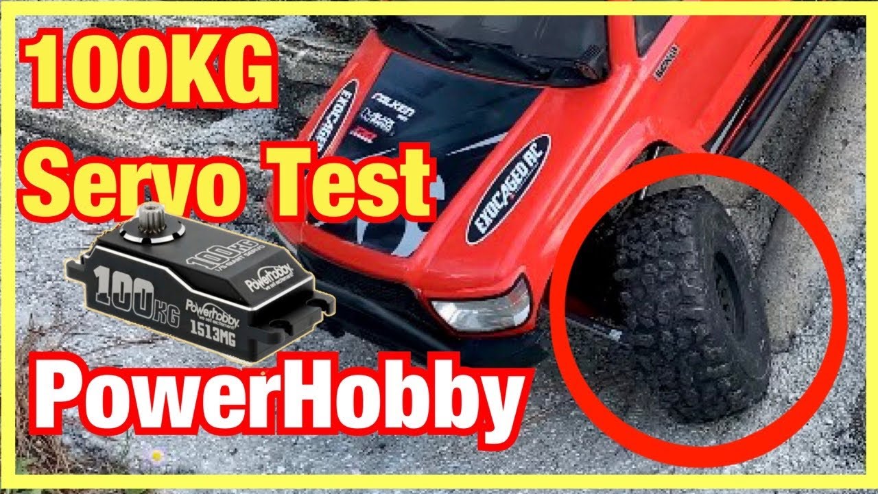 PowerHobby 100KG servo OD SCX6 Honcho