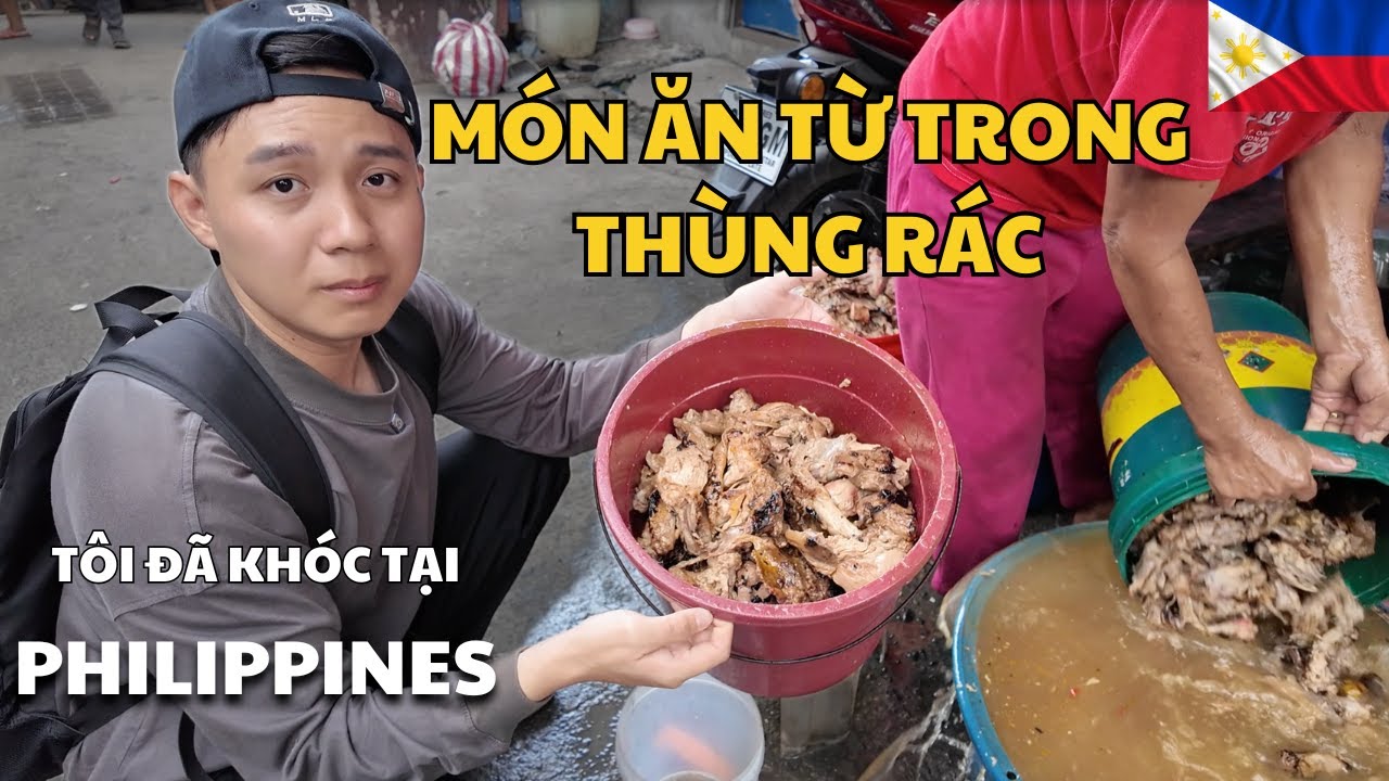 "PAGPAG" món ăn từ trong bãi rác của người nghèo tại Philippines