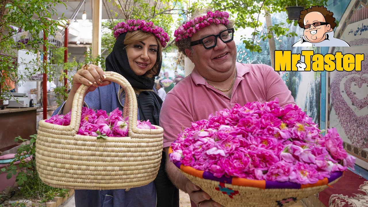 Kashan Rose Water Festival is held each May, hosted by Niasar in Kashan city