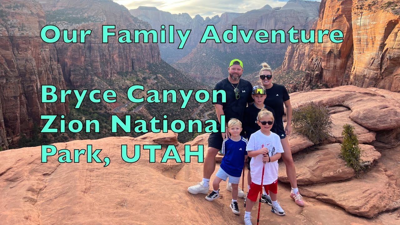 Our Family Trip to UTAH!! Zion National Park - Bryce Canyon... with Kids!
