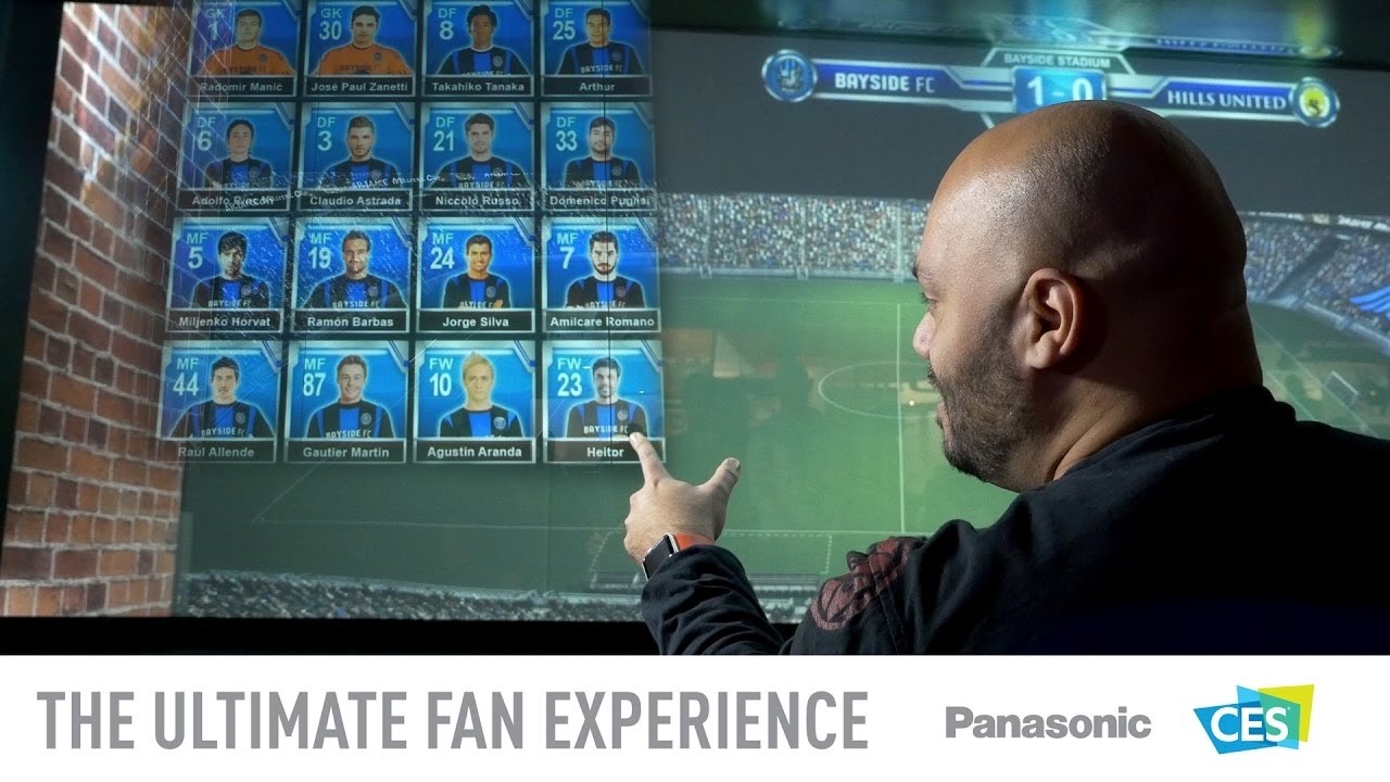SMART STADIUM: The Best High Tech Luxury Box! CES 2017