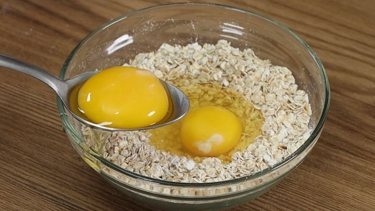 Si tienes 2 huevos y 1 taza de avena, &iexcl;haz esta receta de menos de 5 minutos!