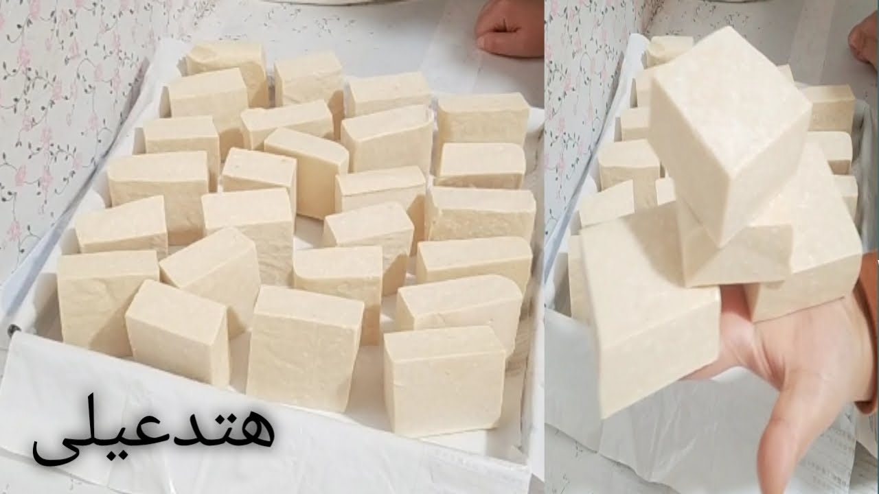 طريقة عمل صابون بقوة الليمون من بواقى الزيت المستعمل للمواعين والملابس رهيب تحفه مشروع مربح من البيت