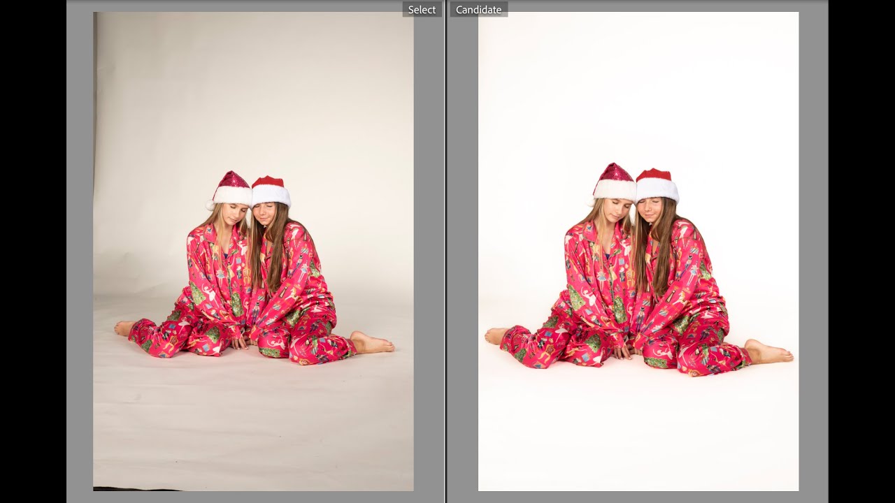 Clean up seamless white backgrounds in 3 easy steps in Lightroom