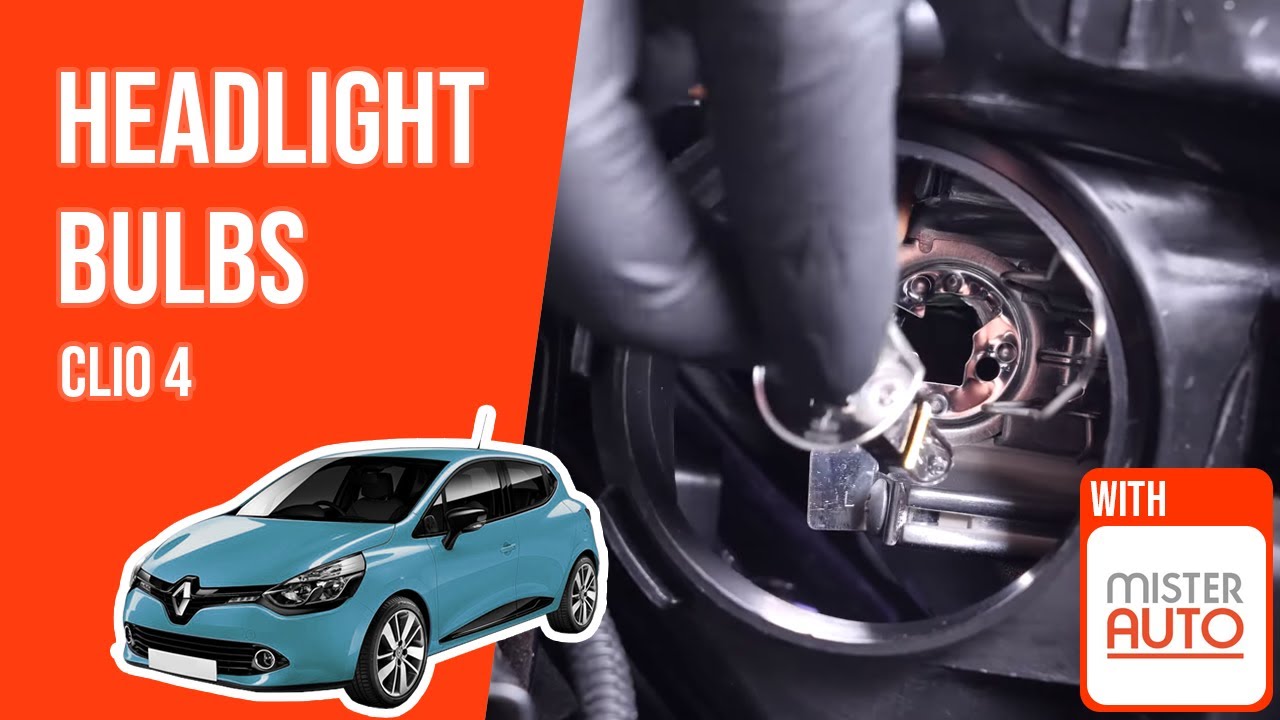 How to replace the headlight bulbs Clio mk4 💡