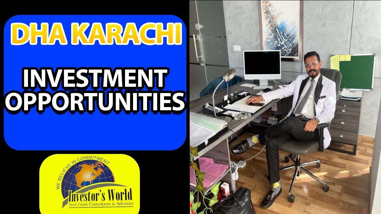 Hidden Investment Opportunities in DHA Karachi You Can't Miss! || IMRAN WASI (CEO) INVESTOR WORLD