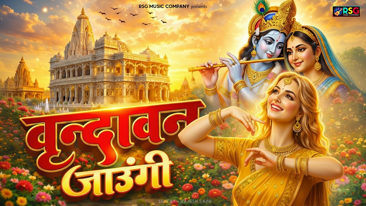 Vrindavan Jaungi | वृन्दावन जाउंगी | मेरे उठे विरह में पीर | Krishna Bhajan 2026 | Vrindavan Bhajan