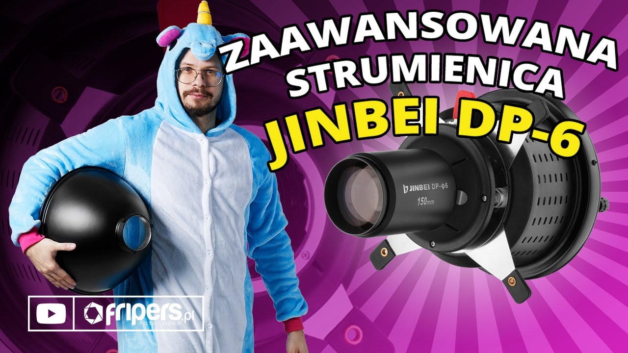 Jak wprowadzić profesjonalizm w nasze sesje i plany filmowe? Prezentacja strumienicy Jinbei DP-6.