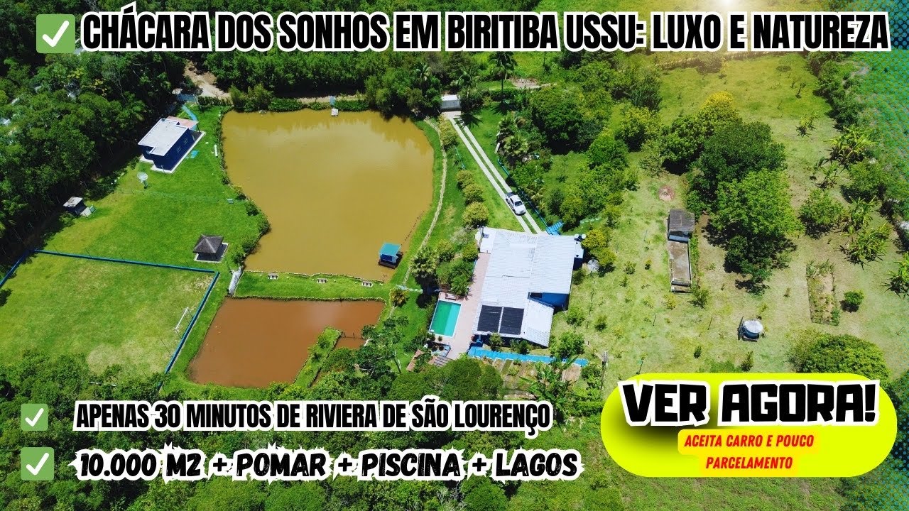 O Paraiso dos Pescadores em Biritiba Ussu - Mogi das Cruzes - 2 Lagos - no Asfalto - 11 95096-3439