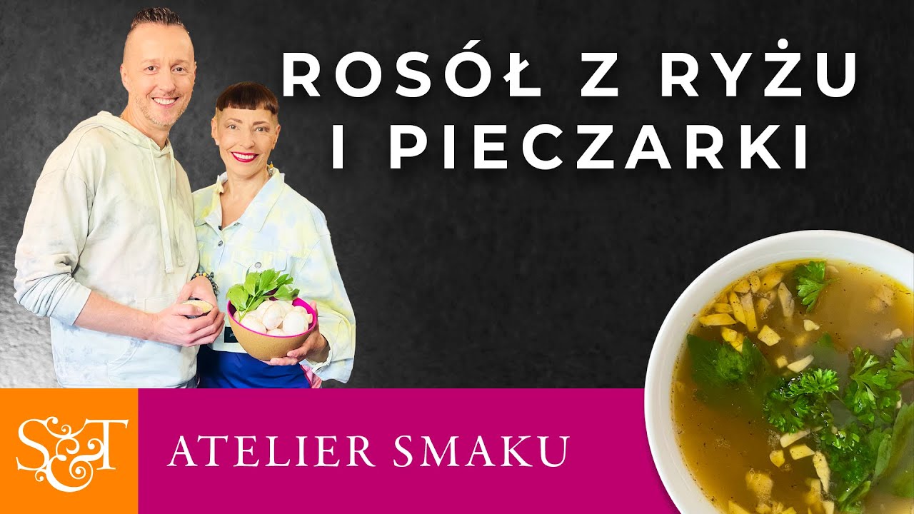 Rosół z ryżu i pieczarki - wegański i bezglutenowy | Atelier Smaku (497)