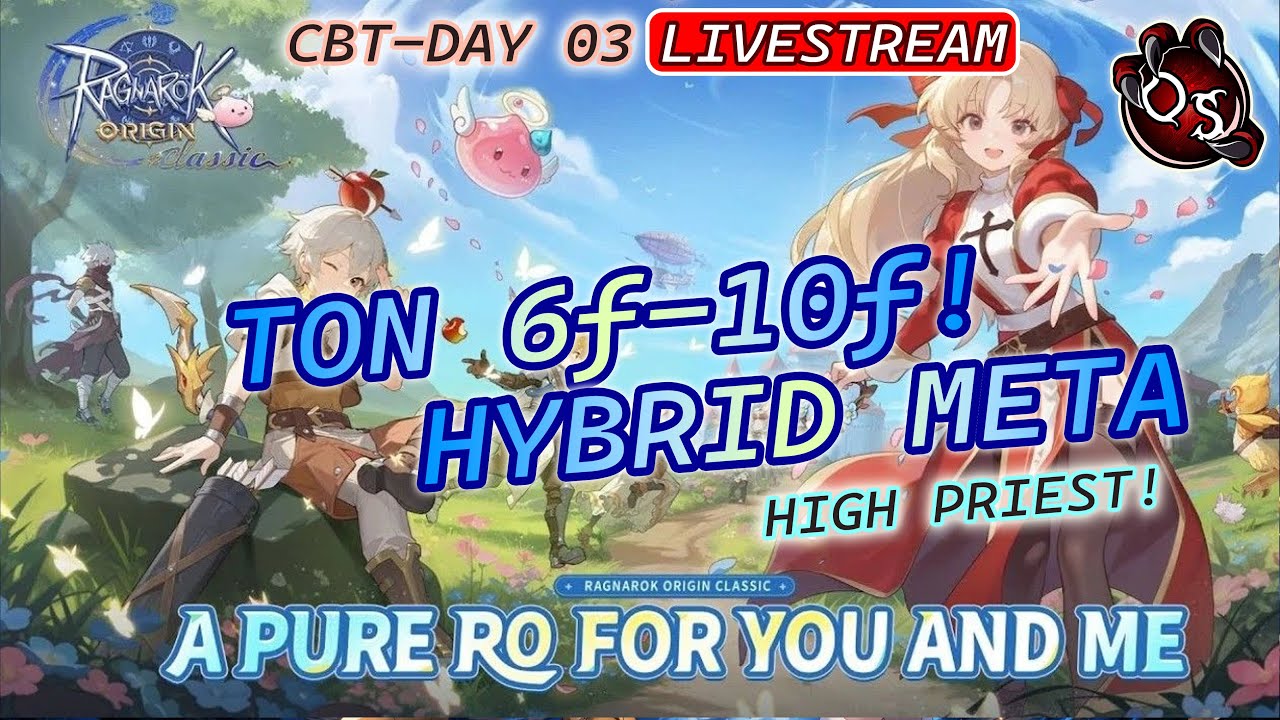 TON 6F-10F POSSIBLE?! ROOC CBT DAY 03?! CRAZY! RAGNAROK ORIGIN CLASSIC CBT - LIVE