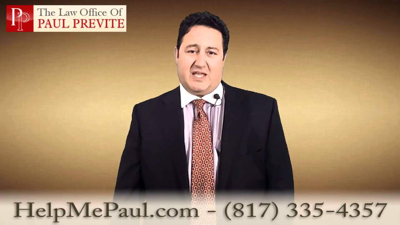 Fort Worth Attorney Paul Previte |  Criminal Defense Lawyer
