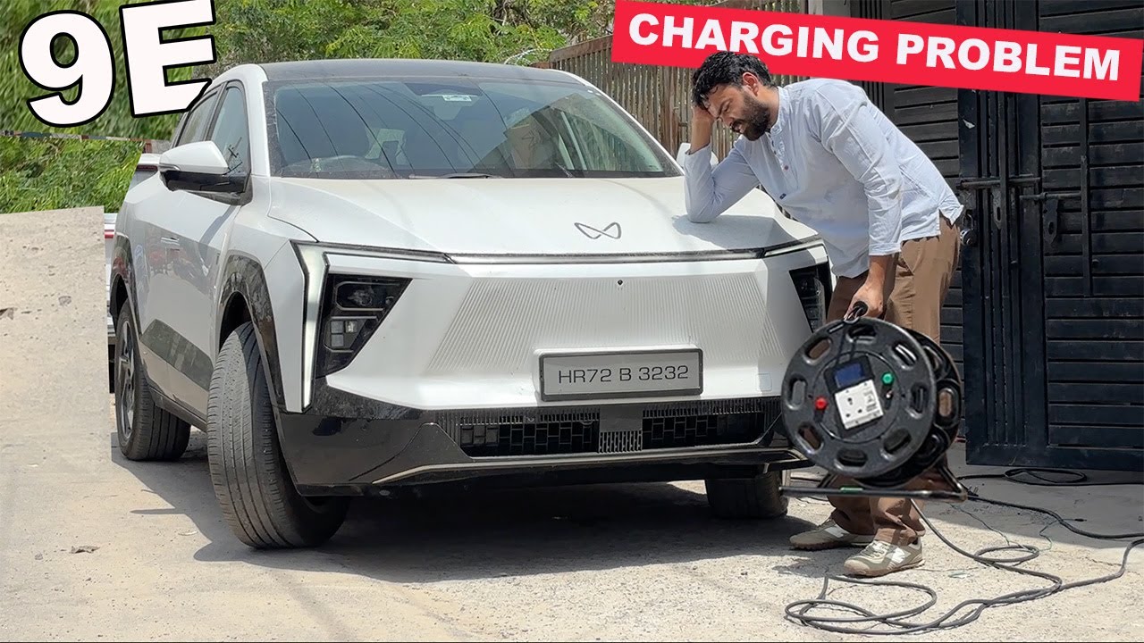 *CHARGING PROBLEM* Now Can Charge Anytime AnyWhere !! Mahindra 9E