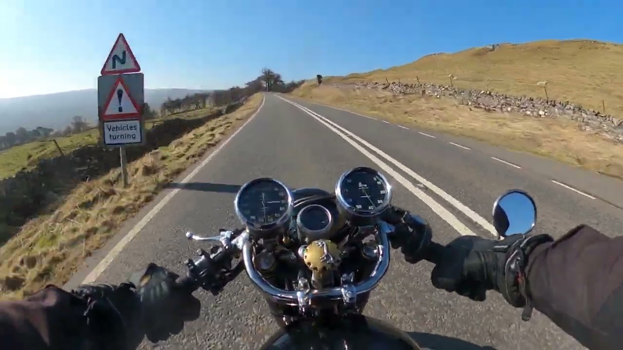 Velocette Venom Alston to Hartside. Paul Murley.