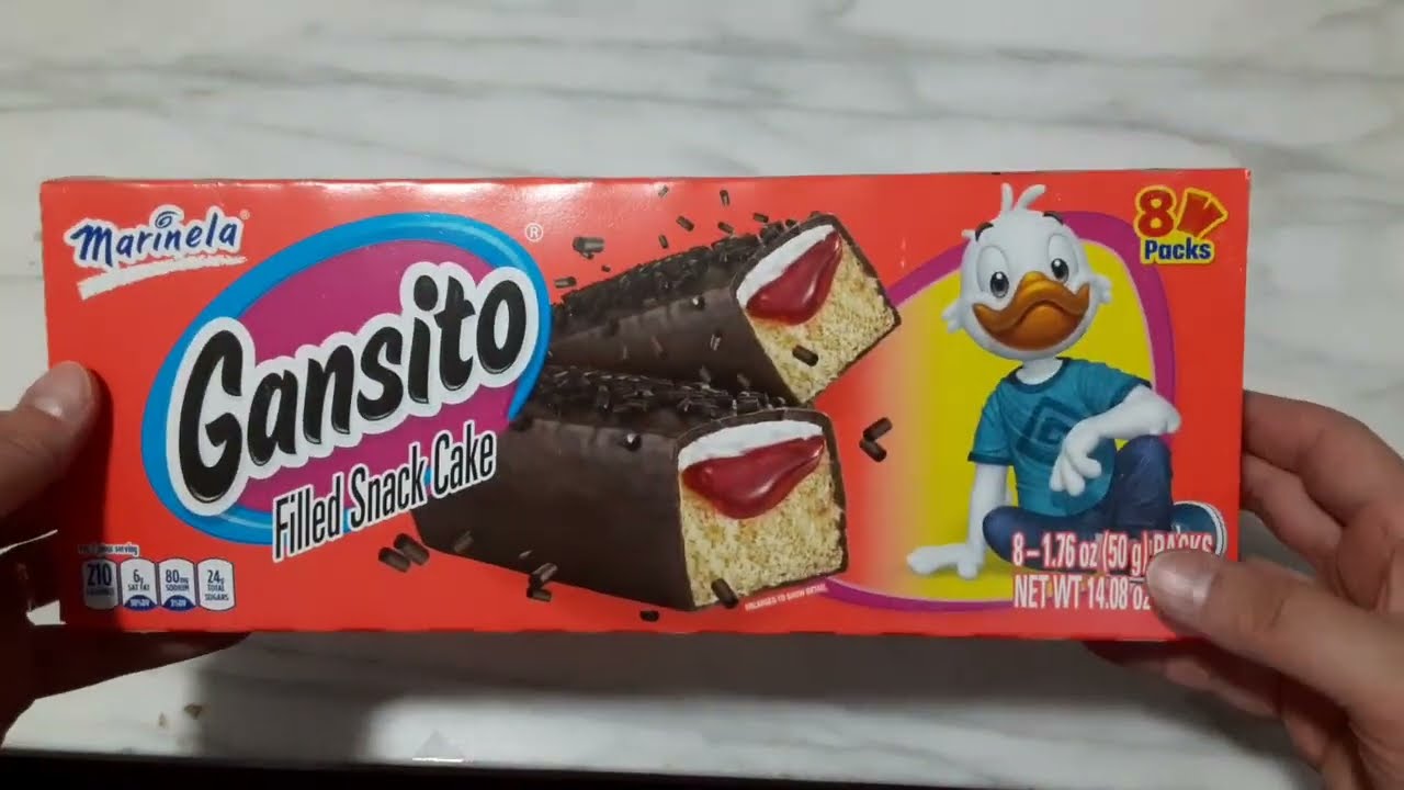 Game Nexus Snack Review Marinela Gansito Filled Snack Cake (Spanish/Mexican prepackaged snack cakes)