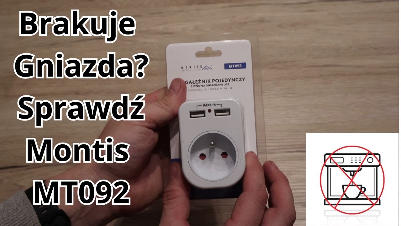 Brak gniazda? Rozwiązanie USB: Montis MT092! Problem z ekspresem do kawy 😟