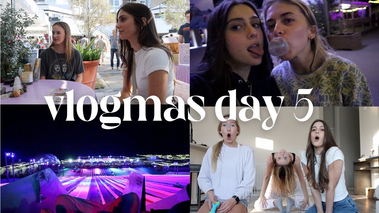 VLOGMAS DAY 5: tarot card reading, farmers market & tubing in FL??