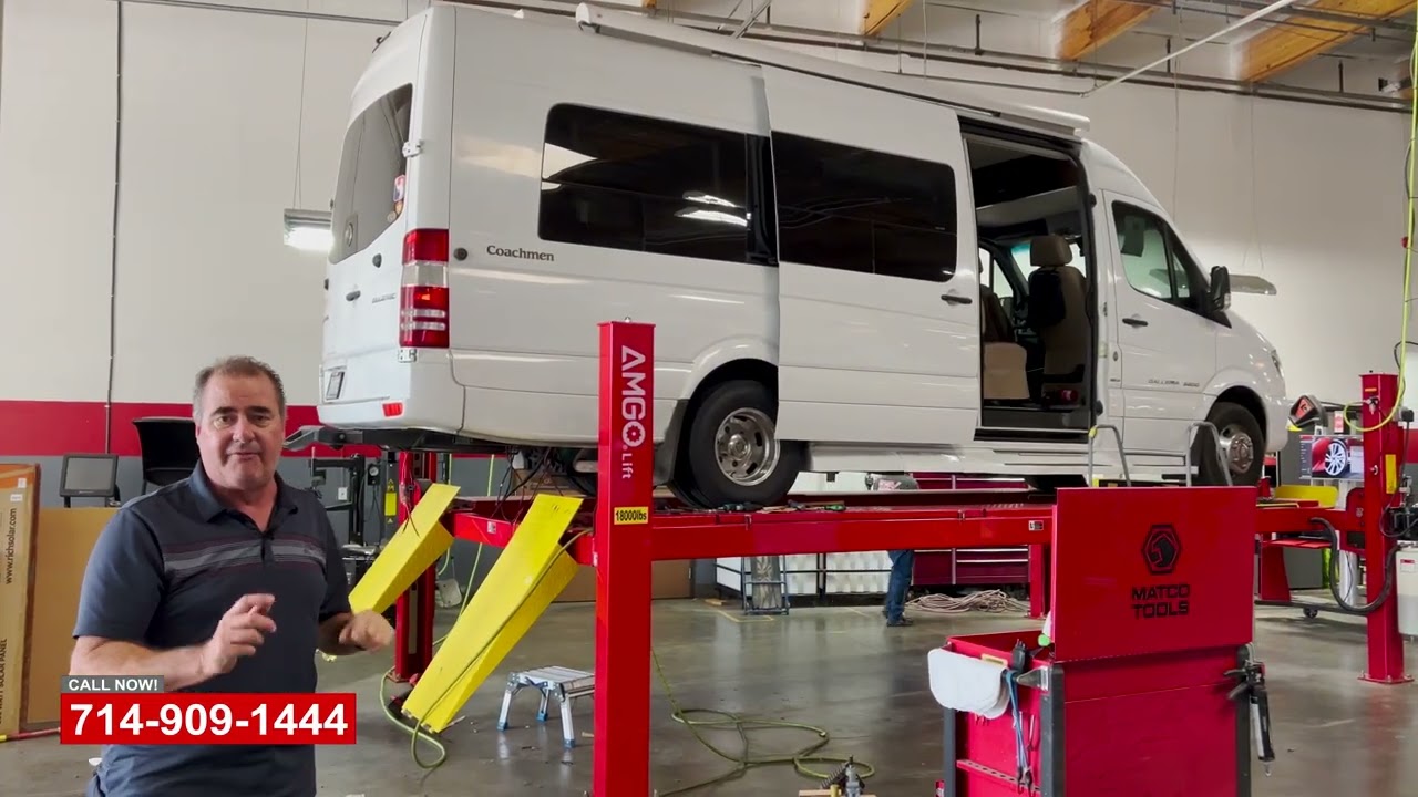 Expert Sprinter Van Battery Upgrades & AC Upgrade at OCRV Center