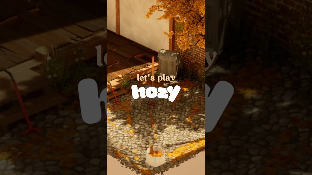 Hozy is such a cozy cleaning/decorating game 🥹🧡 #cozygames #cozygaming