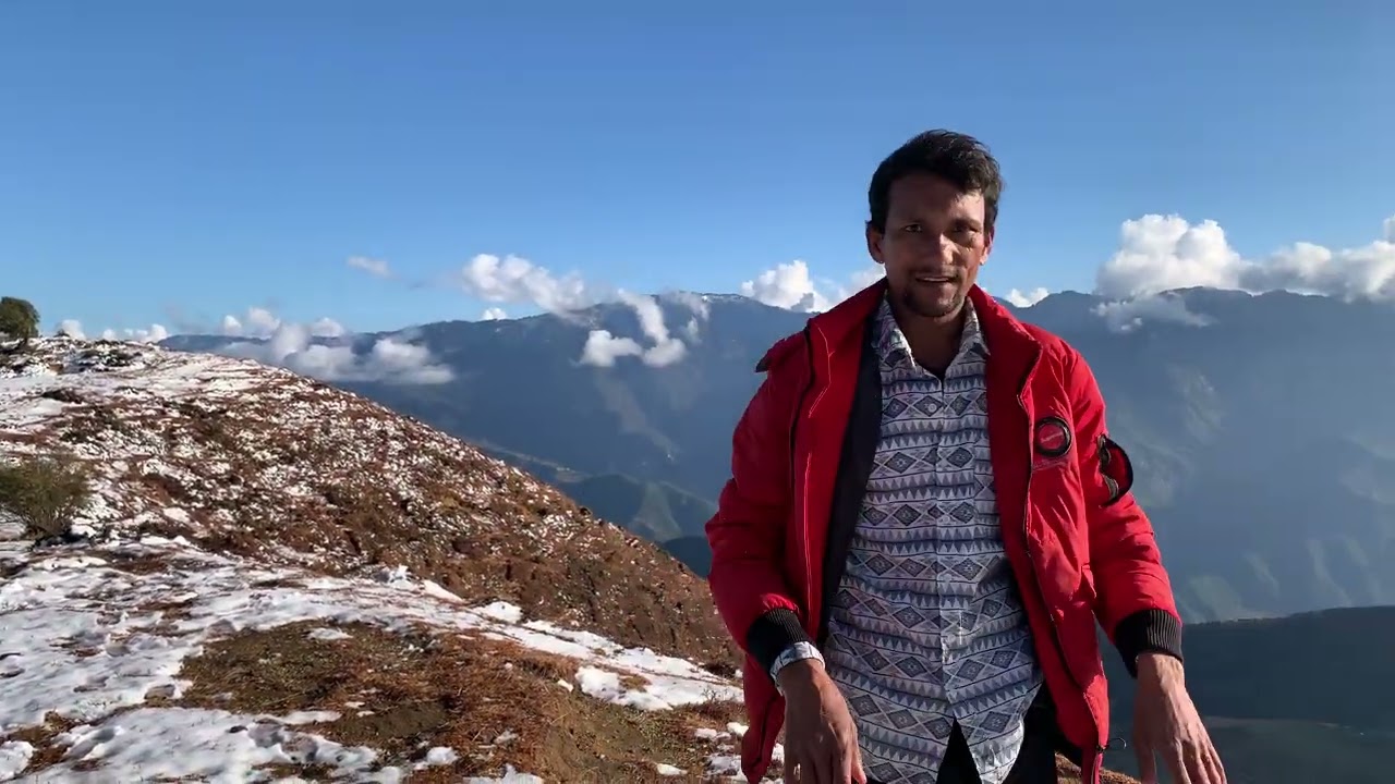 4k video Maulali mountain snow next day 14 magh 2082 28 January 2026