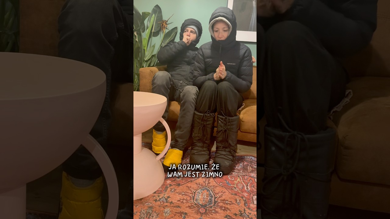 3 stopnie w domu 🥶 96 dzień życia na wsi 🧊