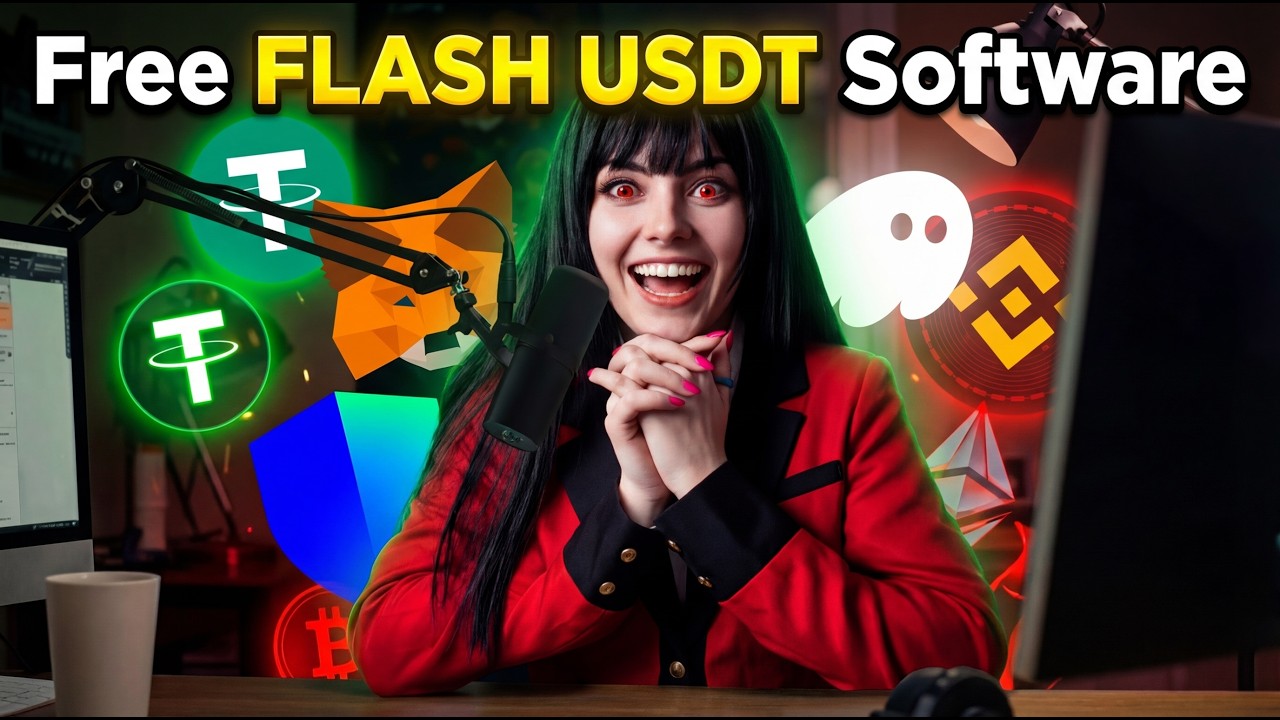 Как создать Flash USDT? Без программного обеспечения в 2026 году | Для Binance - Trust Wallet | 1...