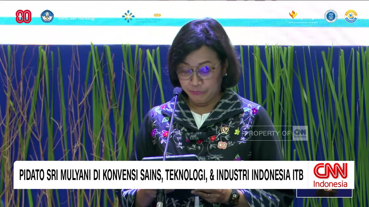 Sebut Video Viral Hoaks, Berikut Pidato Lengkap Sri Mulyani di KSTI
