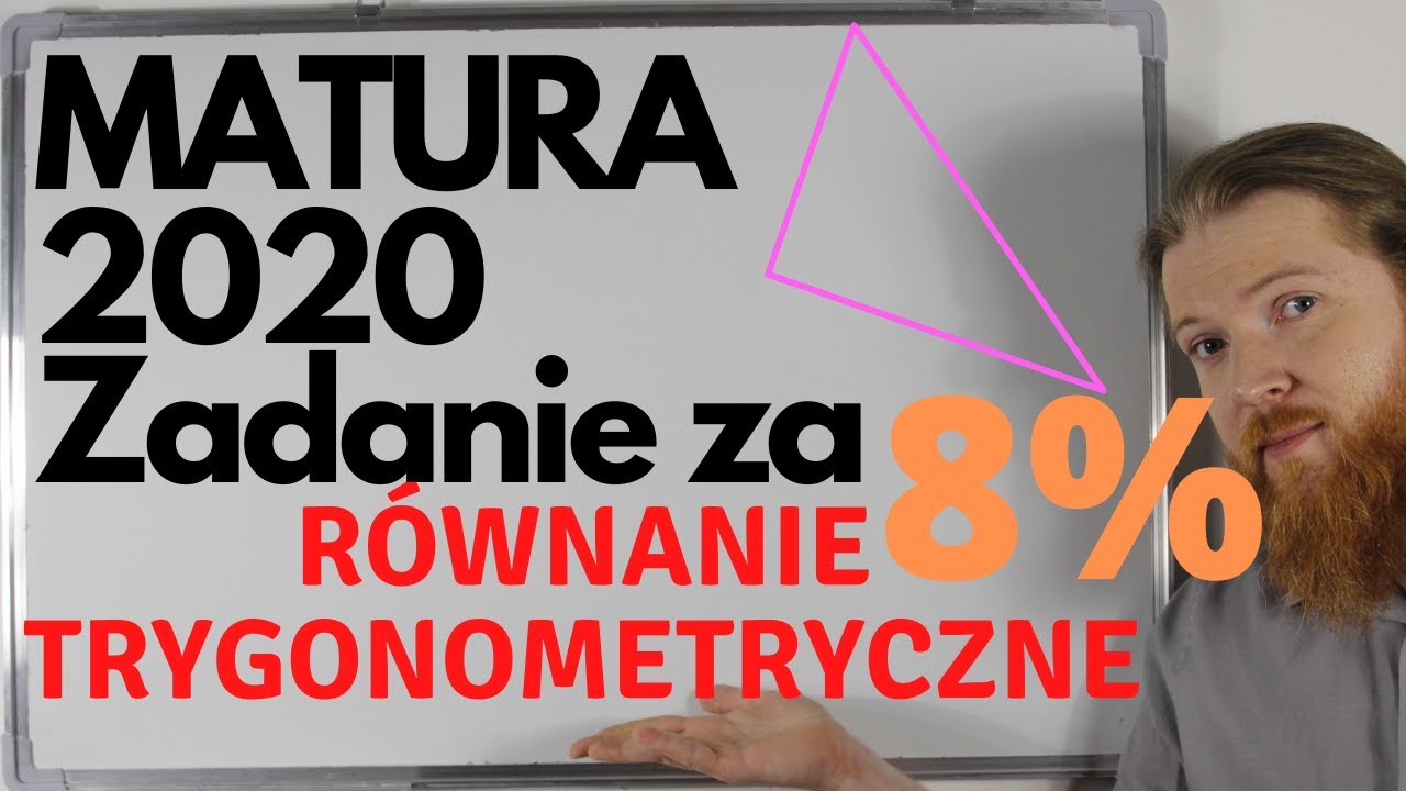 MATURA 2022 2023 Równanie trygonometryczne zadanie za 8% PEWNIAK MATEMATYKA ROZSZERZONA