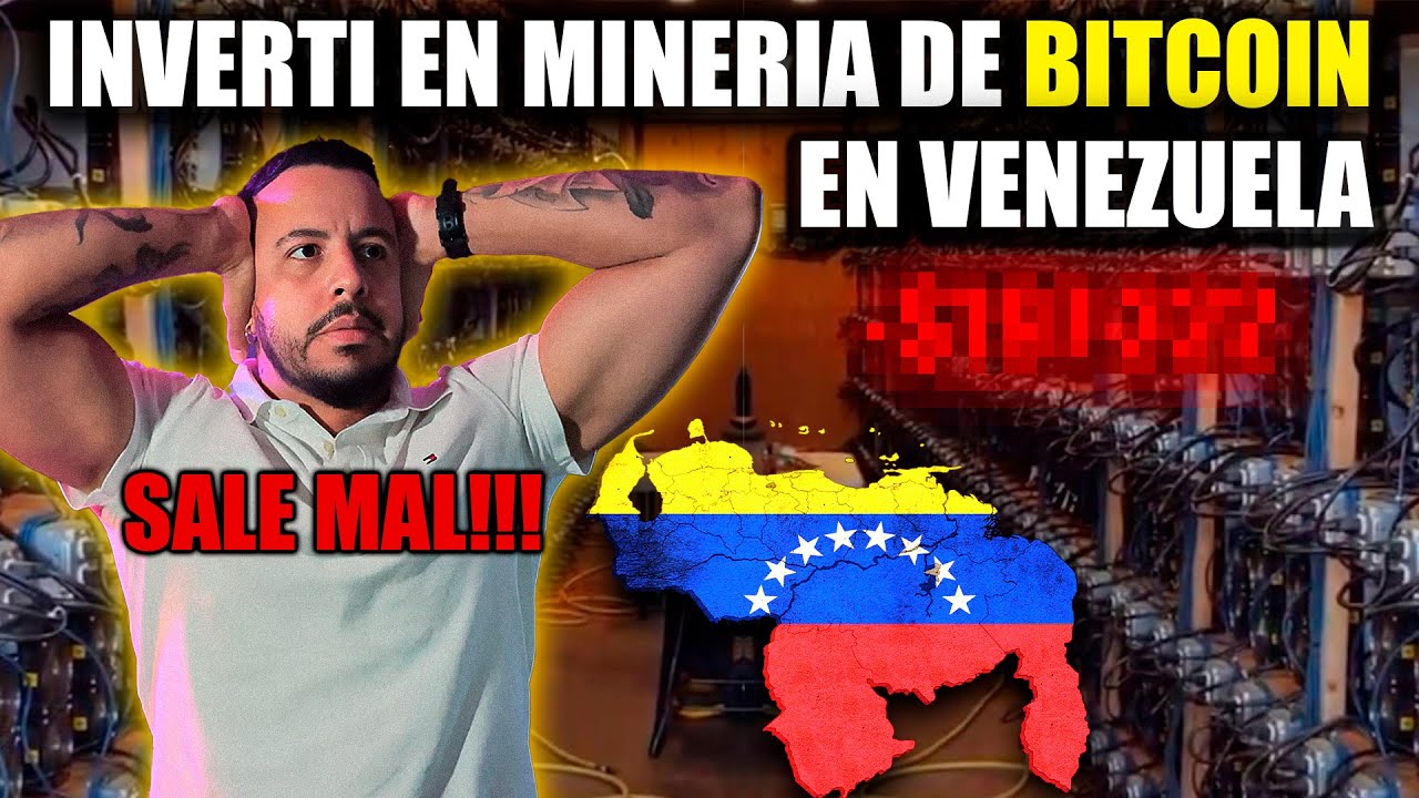 INVERTI EN MINERIA DE BITCOIN EN VENEZUELA Y ESTO FUE LO QUE SUCEDIO!!!