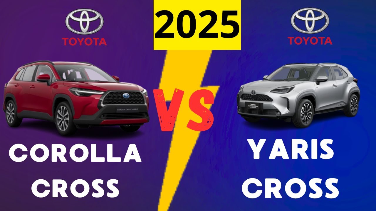 TOYOTA COROLLA CROSS vs TOYOTA YARIS CROSS - Cual es mejor?