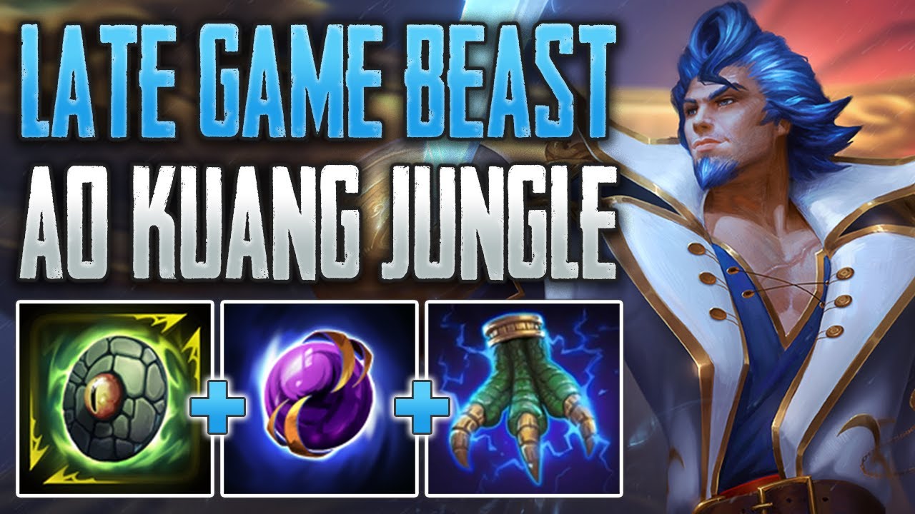 HIS LATE GAME IS SO GOOD! Ao Kuang Jungle Gameplay (SMITE Conquest A-Z)