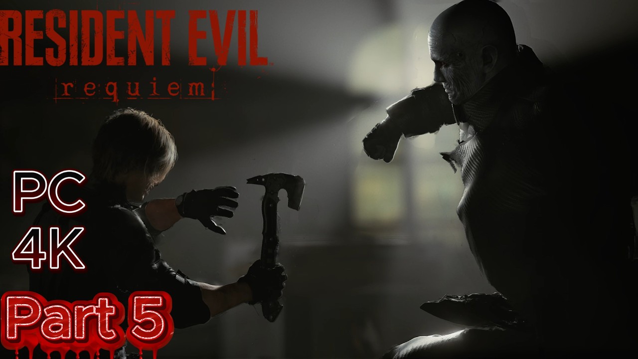 RESIDENT EVIL requiem Gameplay - Part 5 (PC 4K Max Settings Path Tracing, No Commentary)