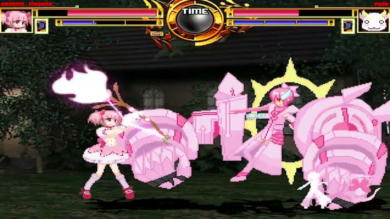 NICK54222 MUGEN: Madoka Kaname VS Yuna Yuki