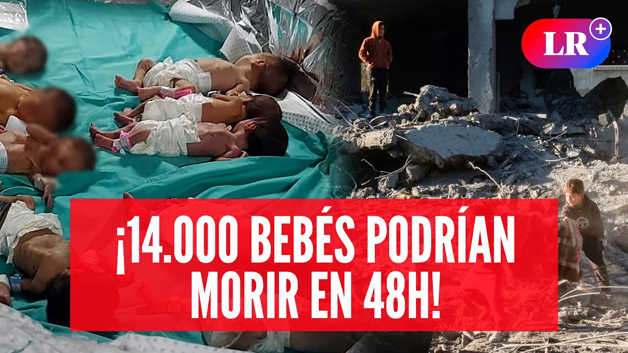 ¡URGENTE! Miles de niños al borde de la muerte en Gaza #NewsLR