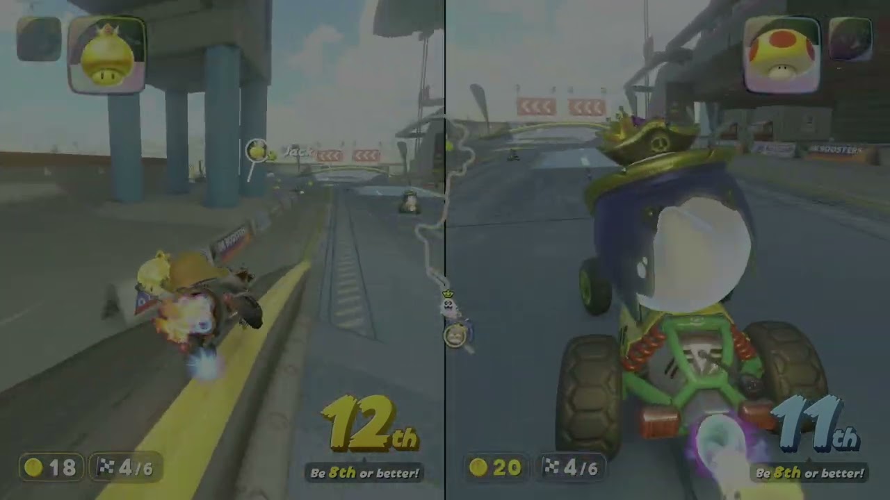 Monty Mole and King Boo : KnockOut Tour 2 - Mario Kart World